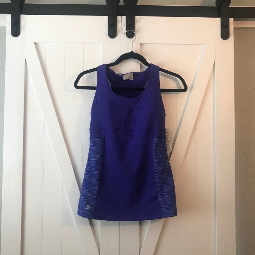 Athleta tank top with built in support size XS